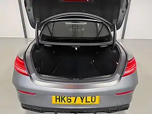 Used Mercedes-Benz C-Class AMG S (premium) Coupe Selenite Grey Magno - Interior and Exterior details 13