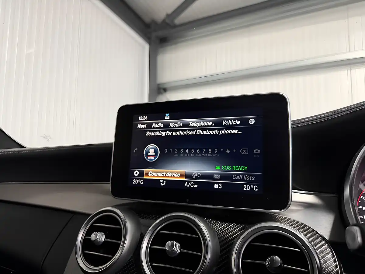 Used Mercedes-Benz C-Class AMG S (premium) Coupe Selenite Grey Magno - Interior and Exterior details 14