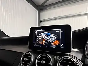 Used Mercedes-Benz C-Class AMG S (premium) Coupe Selenite Grey Magno - Interior and Exterior details 19