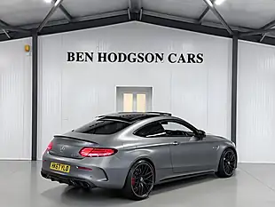Used Mercedes-Benz C-Class AMG S (premium) Coupe Selenite Grey Magno - Interior and Exterior details 3