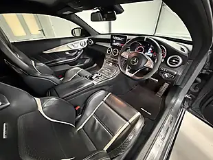 Used Mercedes-Benz C-Class AMG S (premium) Coupe Selenite Grey Magno - Interior and Exterior details 7