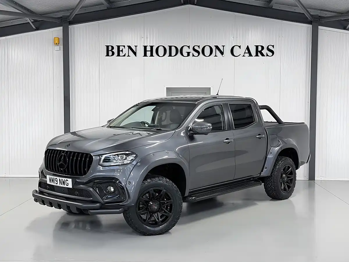 Used Mercedes-Benz X-Class Power Double Cab Grey Metallic - Front View