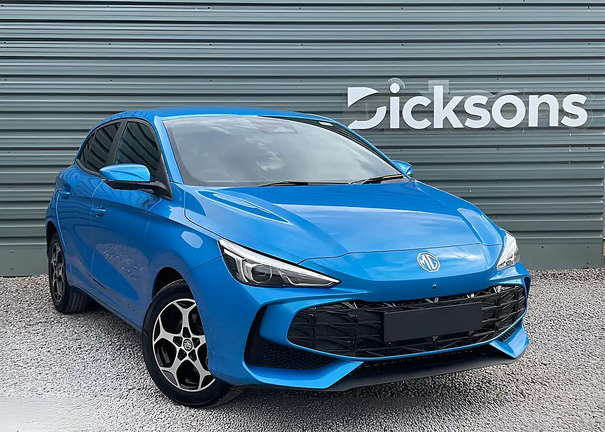 Used MG MG3 Trophy Blue - Front View