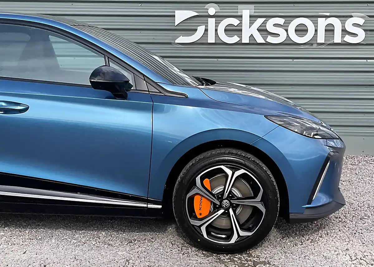 Used MG MG4 EV Xpower AWD Blue - Interior and Exterior details 3