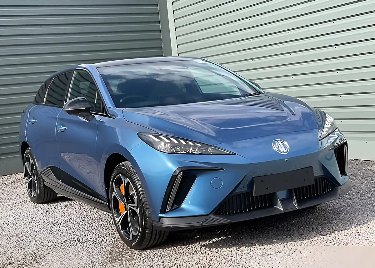 Used MG MG4 EV Xpower AWD Blue - Interior and Exterior details 7