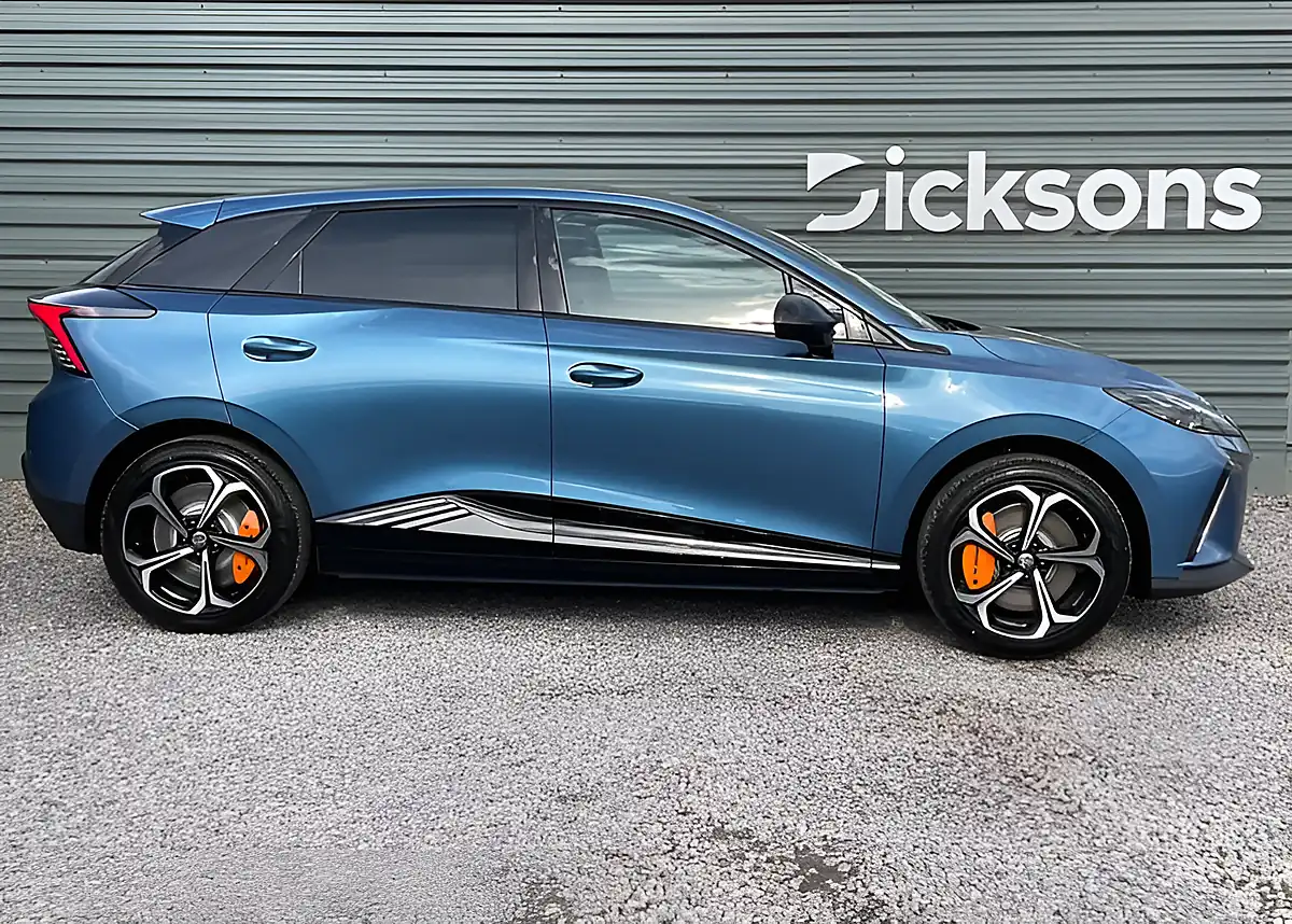 Used MG MG4 EV Xpower AWD Blue - Interior and Exterior details 8