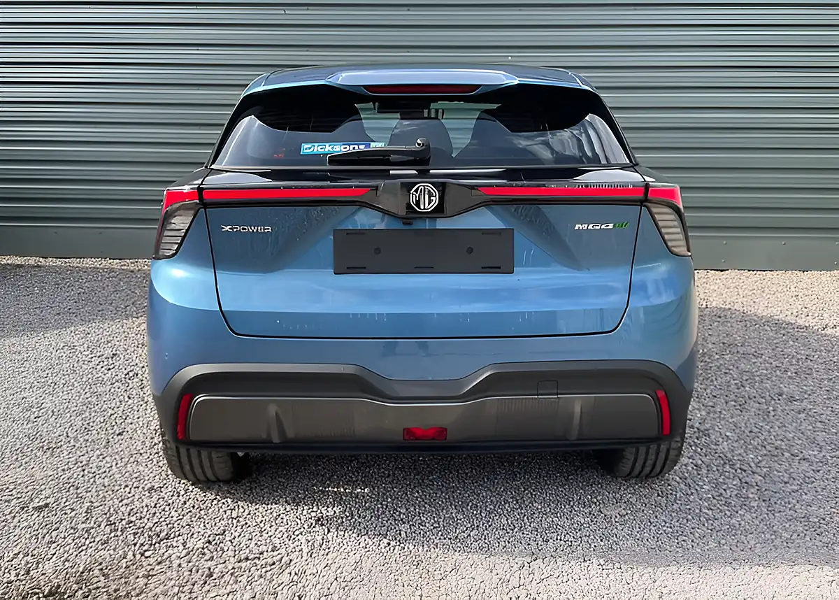 Used MG MG4 EV Xpower AWD Blue - Interior and Exterior details 9