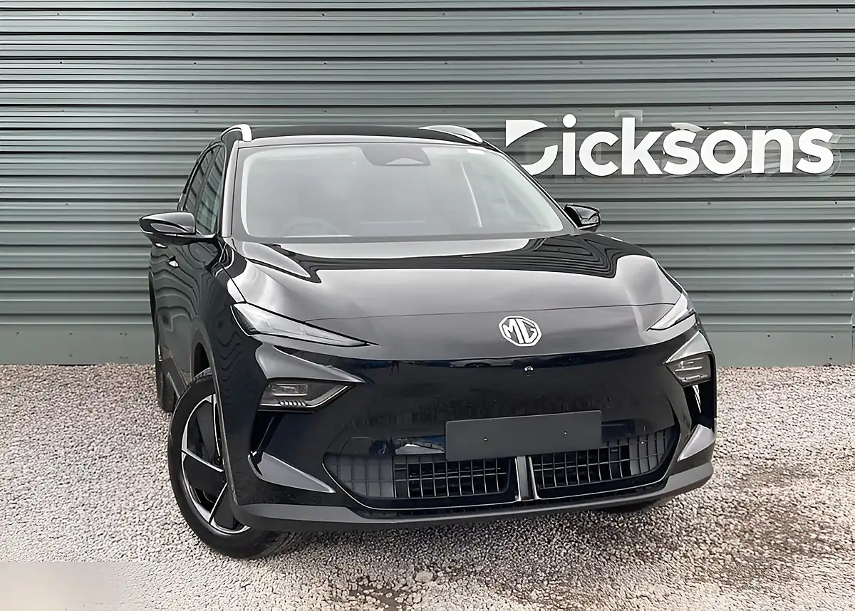 Used MG MGS5 EV Trophy Black - Front View