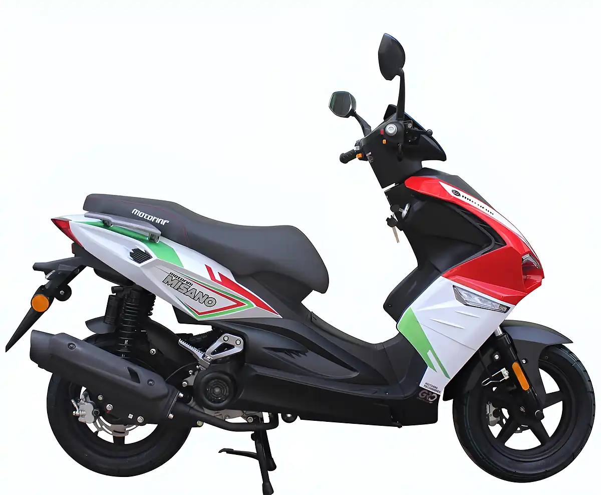 Used Motorini Misano Red Or Green - Interior and Exterior details 3