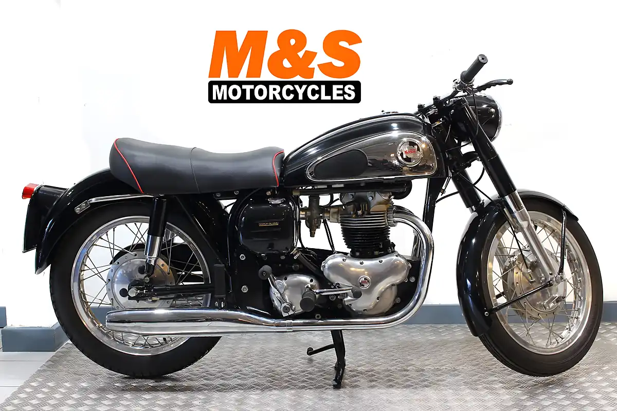 Used Norton Dominator 88 Black - Front View