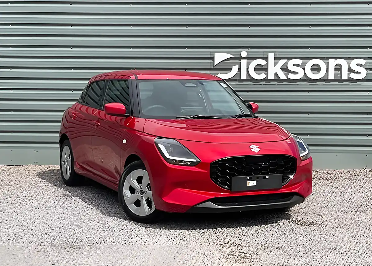 Used Suzuki Swift Motion Burning Red - Front View