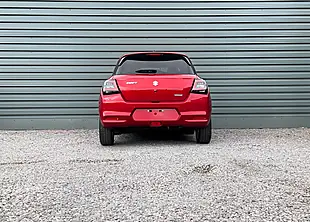 Used Suzuki Swift Motion Burning Red - Interior and Exterior details 10