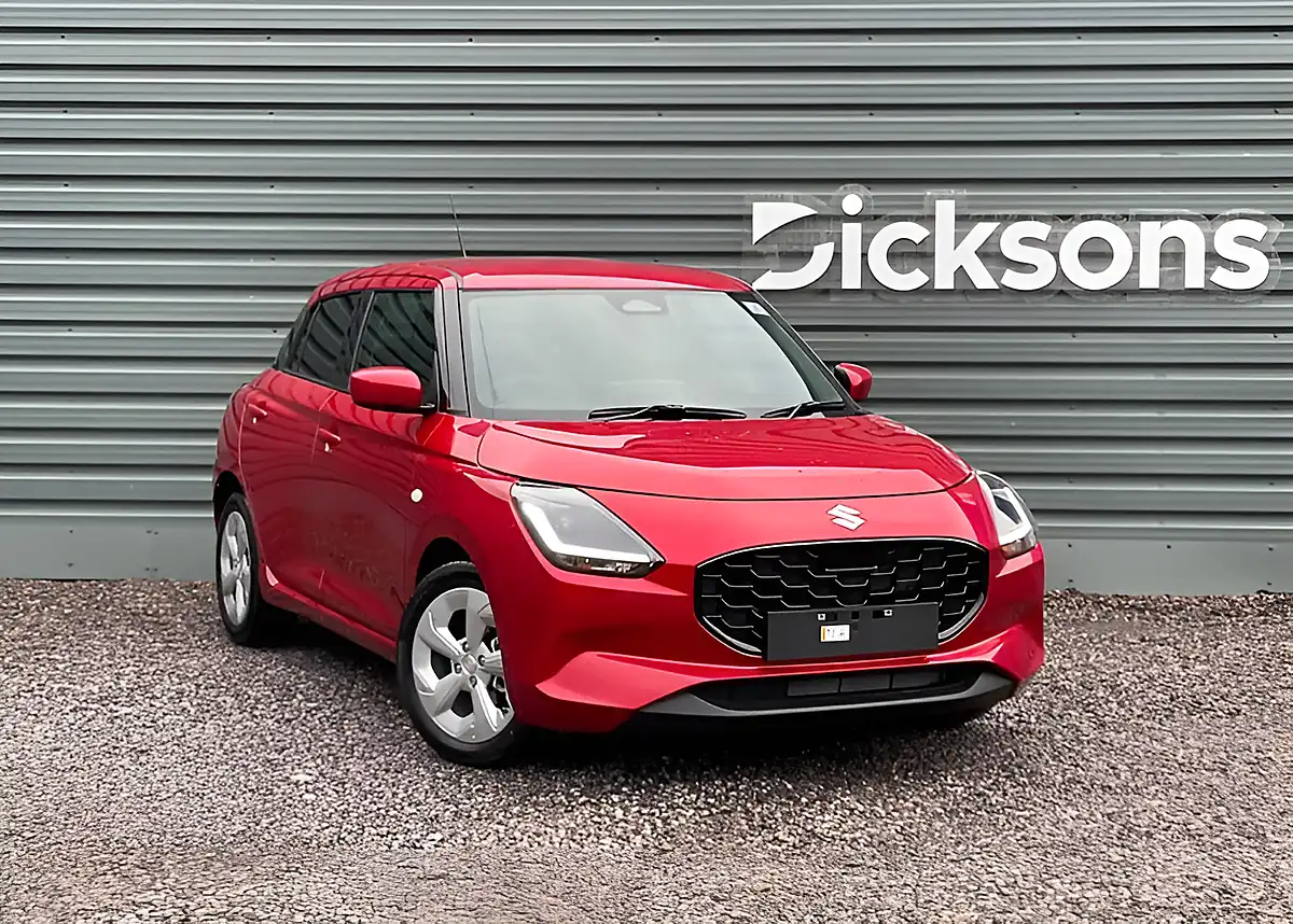 Used Suzuki Swift Motion Burning Red - Front View