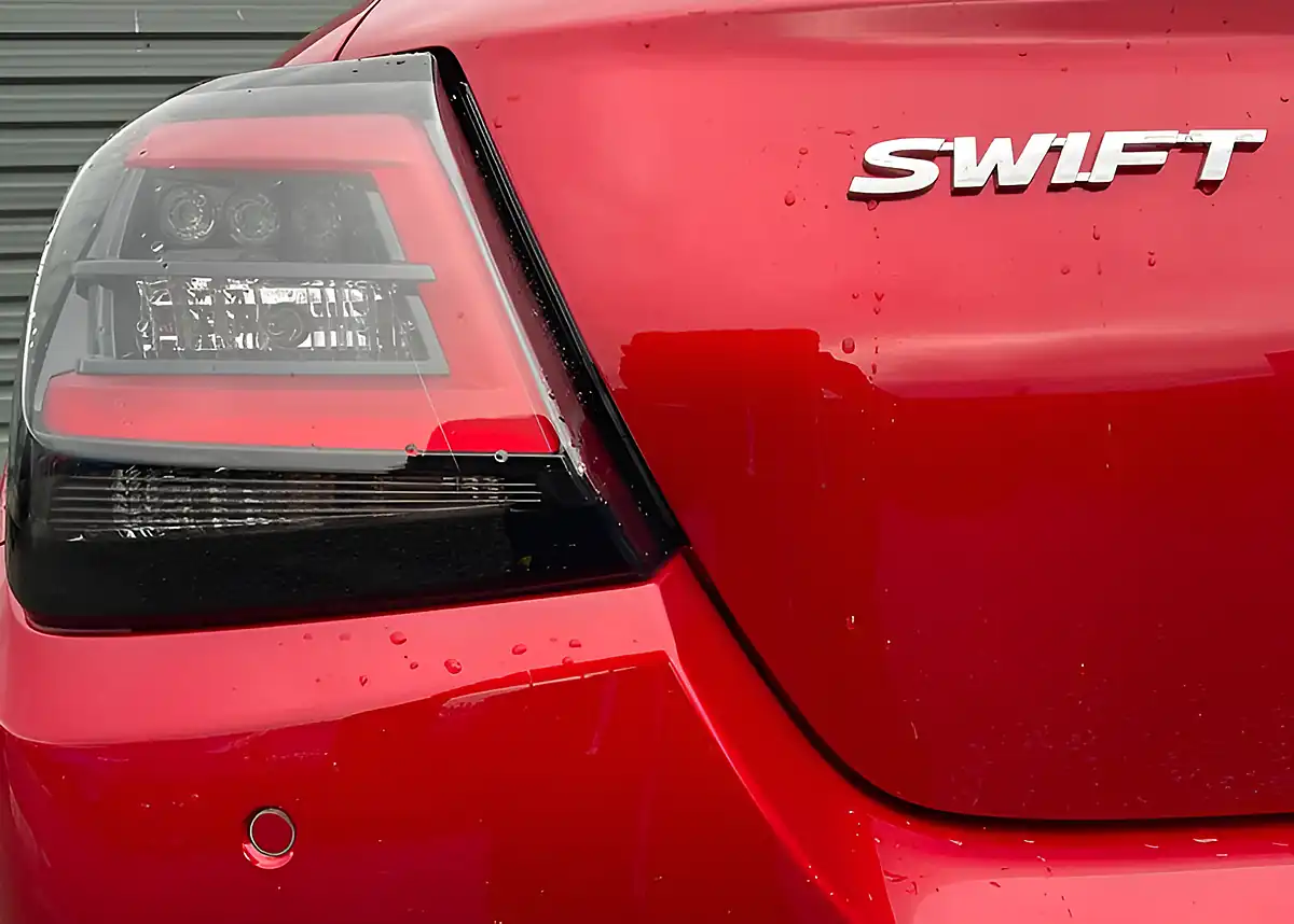 Used Suzuki Swift Motion Burning Red - Interior and Exterior details 12