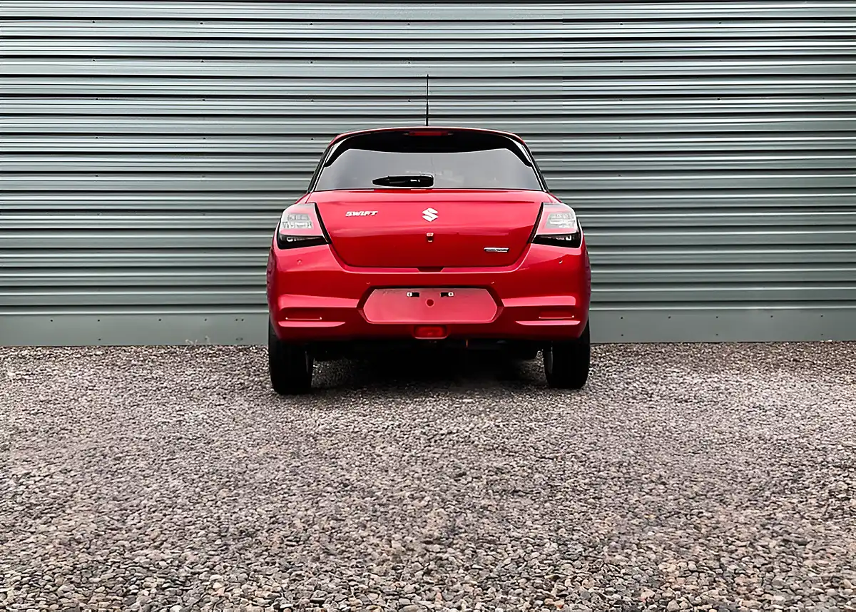 Used Suzuki Swift Motion Burning Red - Interior and Exterior details 7