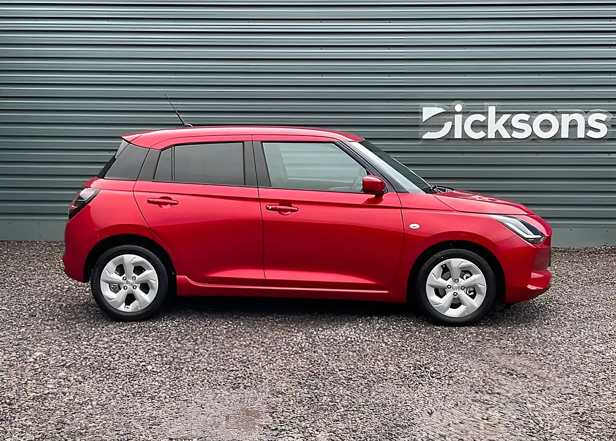 Used Suzuki Swift Motion Burning Red - Interior and Exterior details 8