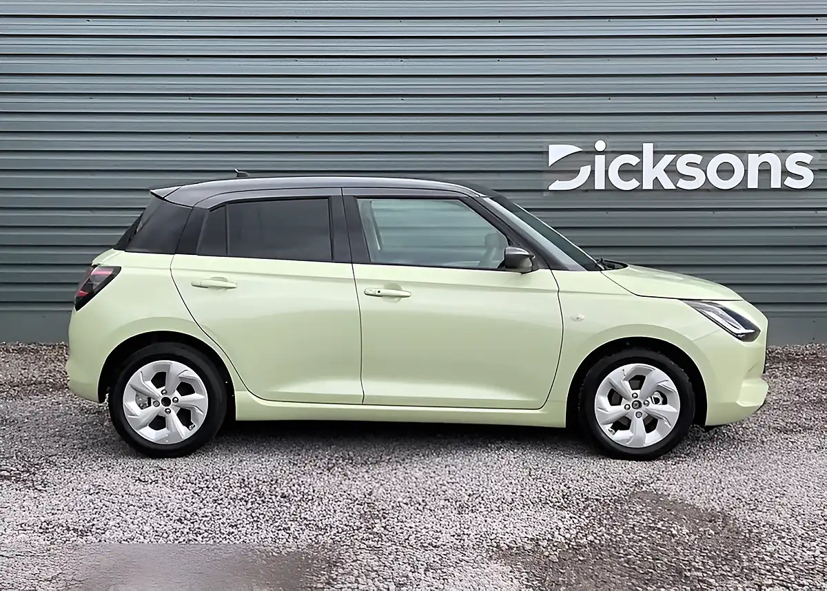 Used Suzuki Swift Motion Cool Yellow/Grey Roof - Interior and Exterior details 8