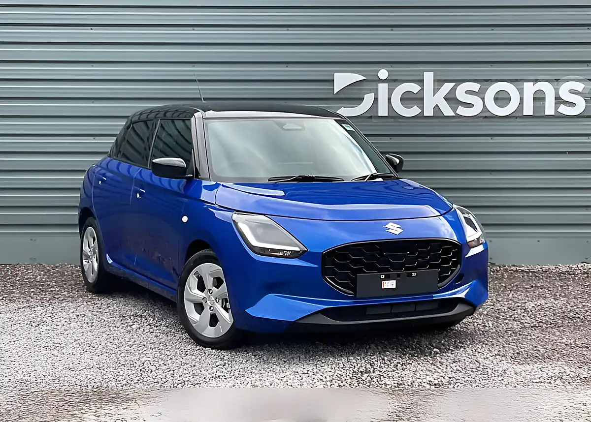 Used Suzuki Swift Motion Frontier Blue/Black Roof - Front View