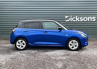 Used Suzuki Swift Motion Frontier Blue/Black Roof - Interior and Exterior details 11