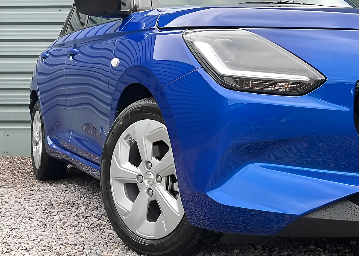 Used Suzuki Swift Motion Frontier Blue/Black Roof - Interior and Exterior details 2