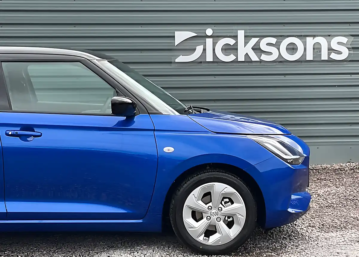Used Suzuki Swift Motion Frontier Blue/Black Roof - Interior and Exterior details 7