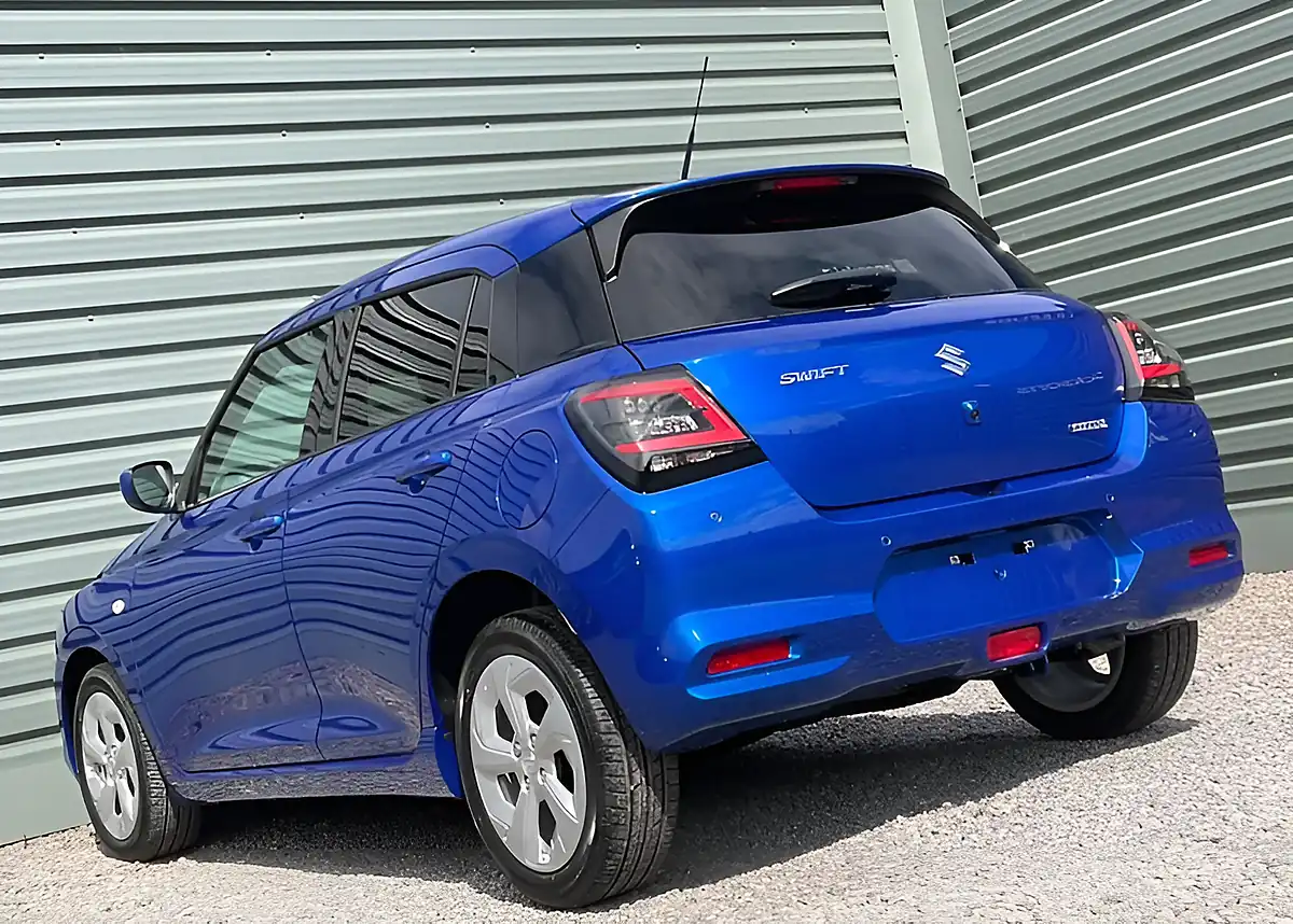Used Suzuki Swift Motion Frontier Blue - Interior and Exterior details 10