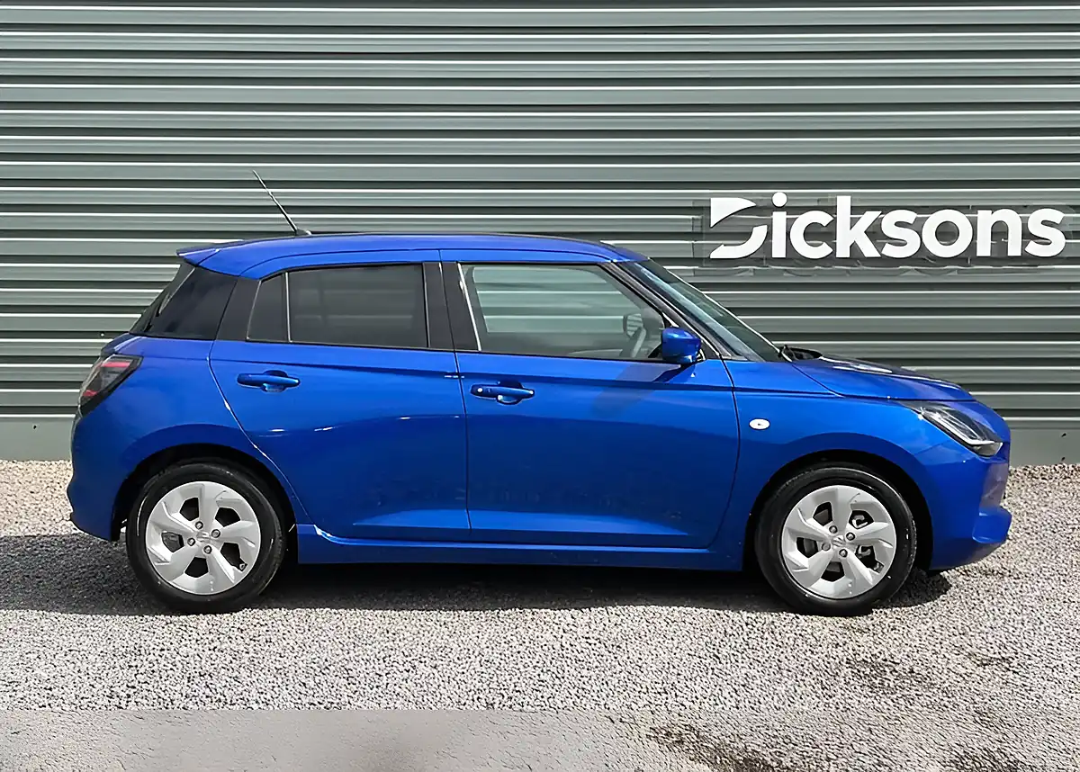 Used Suzuki Swift Motion Frontier Blue - Interior and Exterior details 4