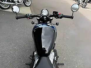 Used Triumph Bobber Interstellar Blue - Interior and Exterior details 10