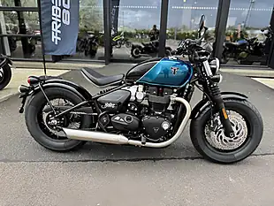 Used Triumph Bobber Interstellar Blue - Interior and Exterior details 3