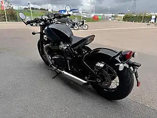 Used Triumph Bobber Interstellar Blue - Interior and Exterior details 8