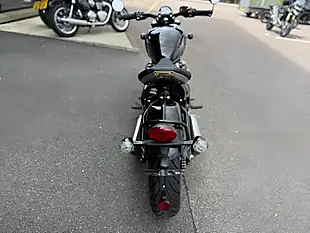 Used Triumph Bobber Interstellar Blue - Interior and Exterior details 9