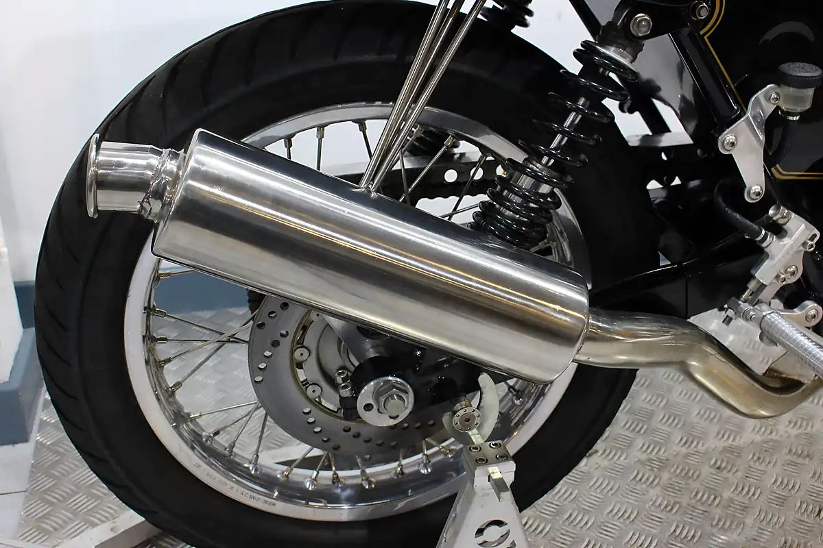 Used Triumph Bonneville Nre Hyde Harrier Black - Interior and Exterior details 7