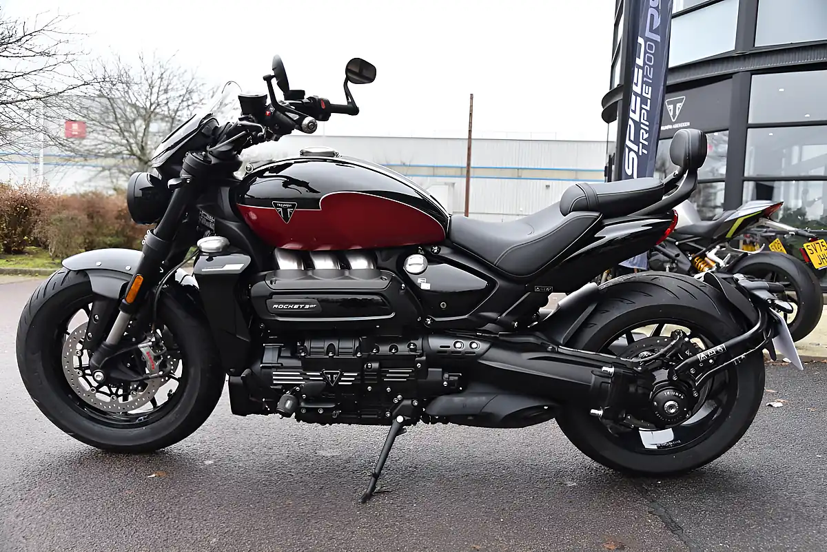 Used Triumph Rocket 3 Storm GT Sapphire Black/Carni - Interior and Exterior details 5
