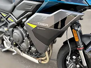Used Triumph Tiger Sport 660 Interstellar Blue/Gr - Interior and Exterior details 11