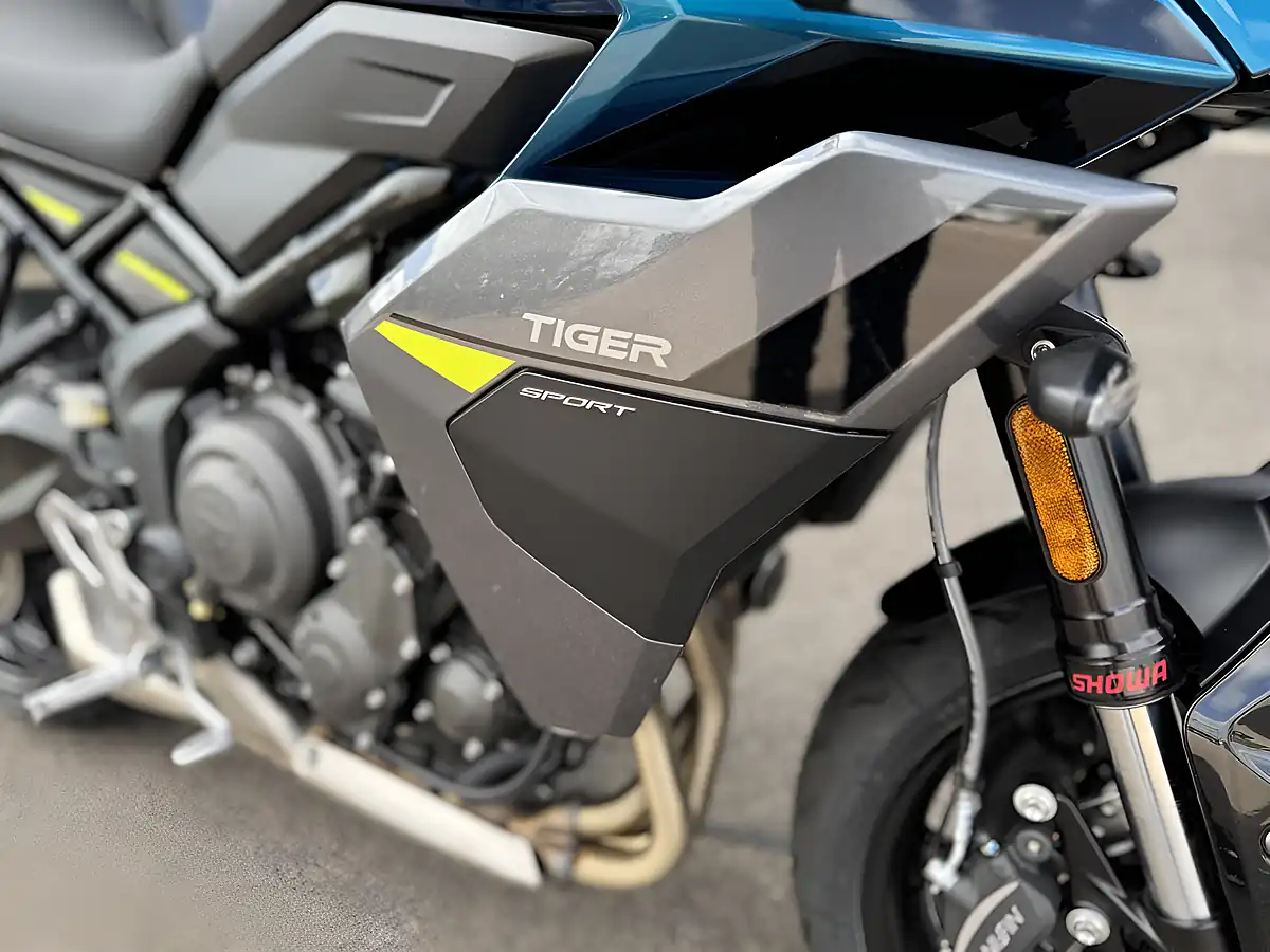 Used Triumph Tiger Sport 660 Interstellar Blue/Gr - Interior and Exterior details 11