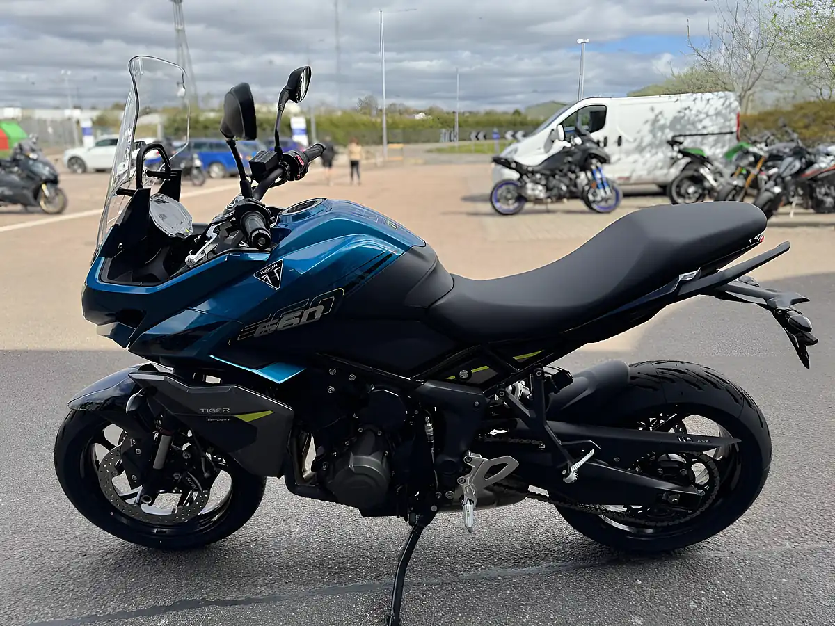 Used Triumph Tiger Sport 660 Interstellar Blue/Gr - Interior and Exterior details 6