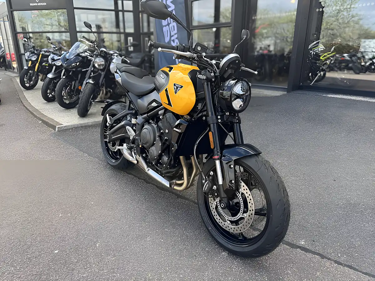 Used Triumph Trident 660 Stone Grey - Interior and Exterior details 3