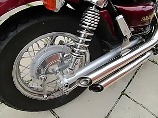 Used Yamaha XV535 Virago Red - Interior and Exterior details 6